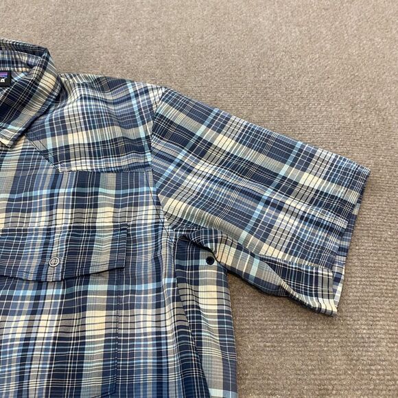 Patagonia Shirt Mens Small‎ Plaid Snap Front Plaid Lightweight Vented Outdoors - Picture 3 of 13